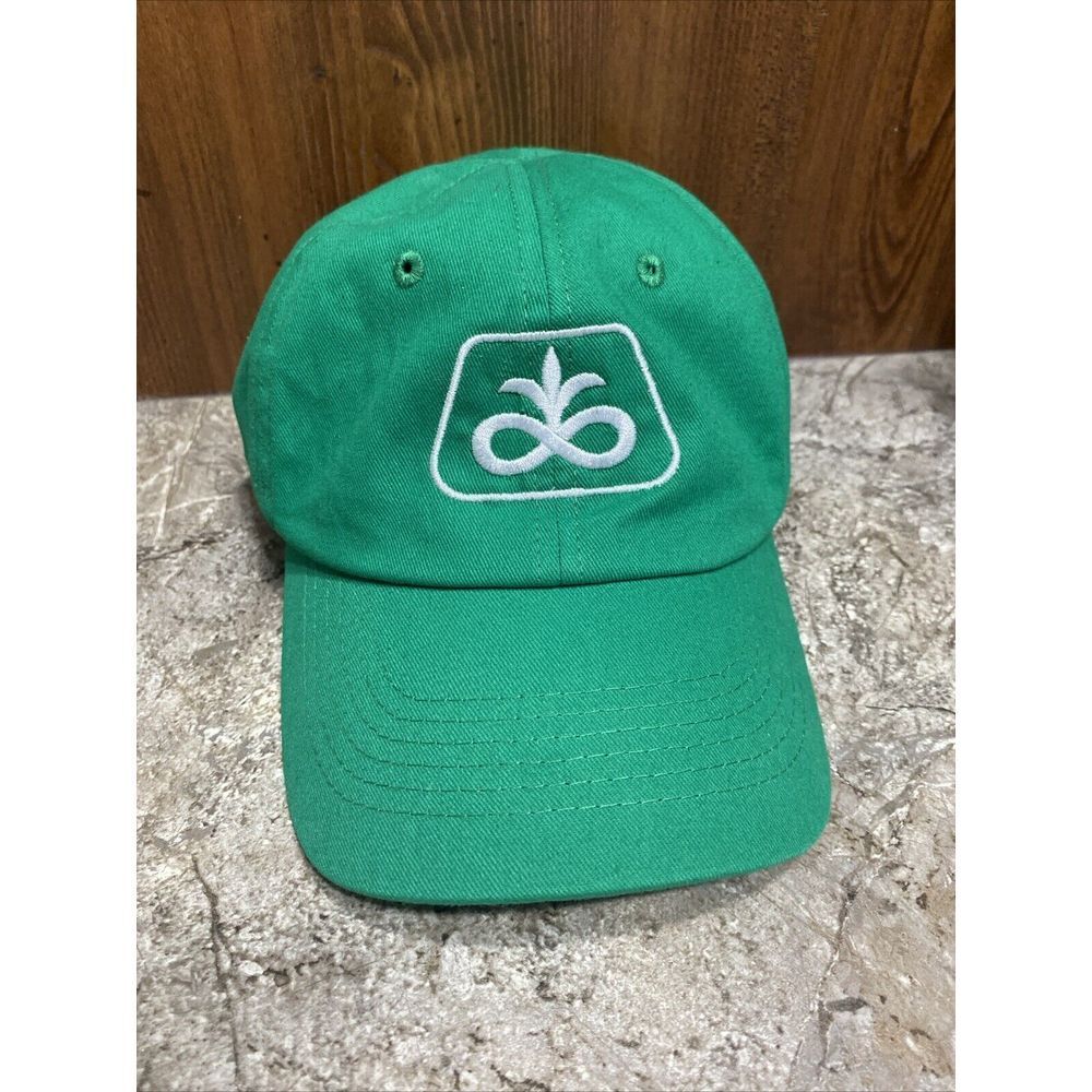 Pioneer Seed Embroidered Youth Hat/Cap, Green &‎ White Authentic Brand